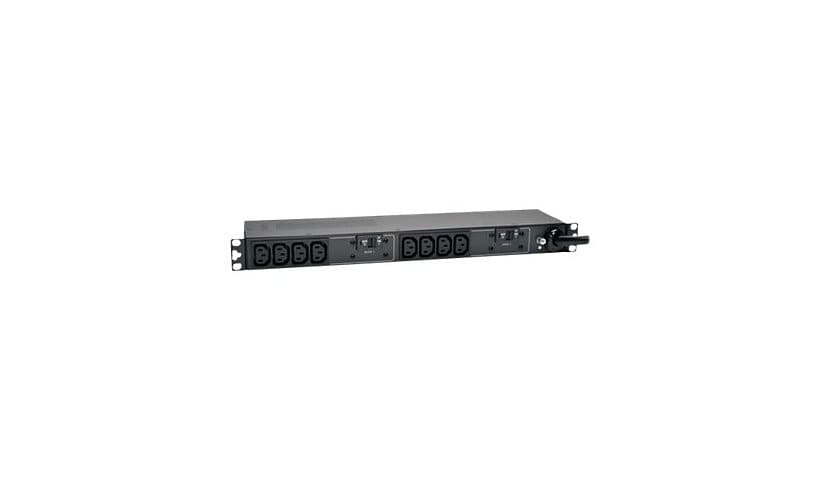 Tripp Lite PDU Basic 208V / 240V 5/5.8kW 30A C13 10 Outlet L6-30P Horizontal 1U - power distribution unit