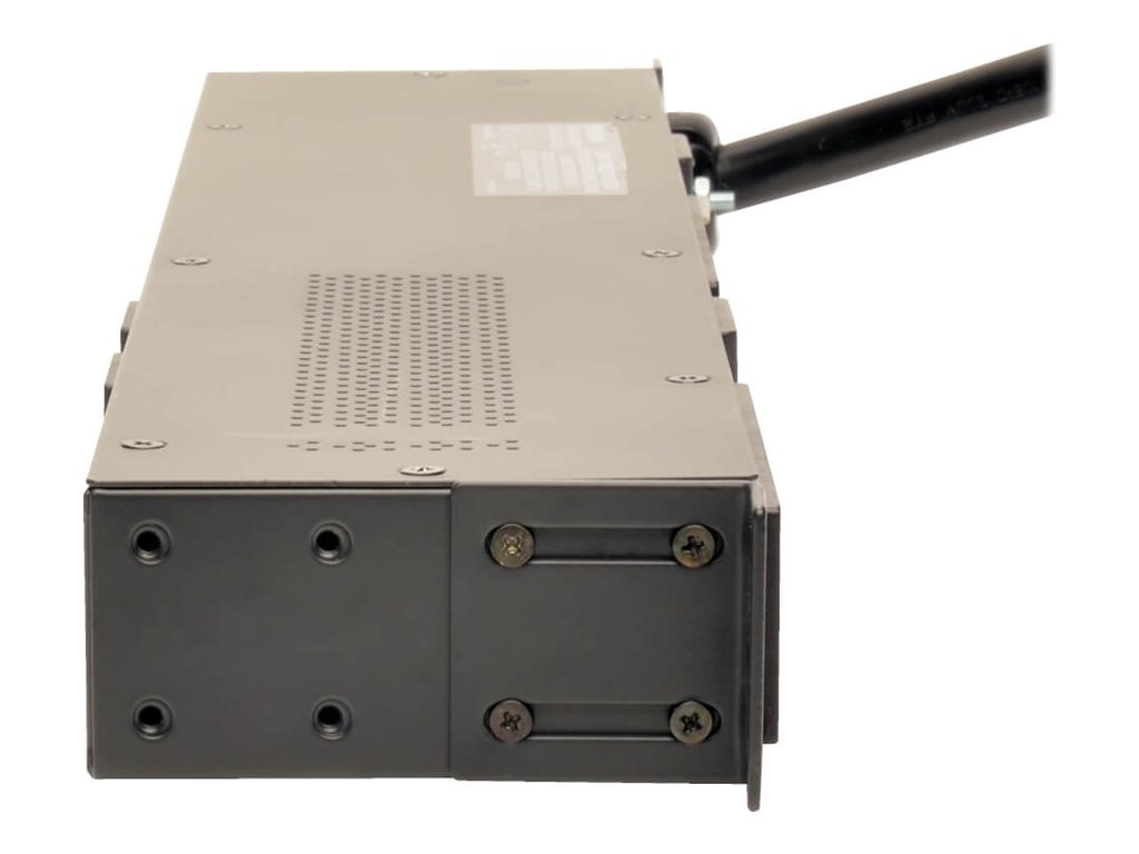 Thumbnail 4 of 5 for Eaton Tripp Lite Series PDU Basic 208V / 240V 5/5.8kW 30A C13 10 Outlet L6-30P Horizontal 1U - power distribution unit