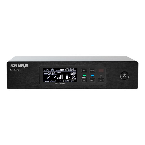 Shure QLXD4 Digital Wireless Receiver