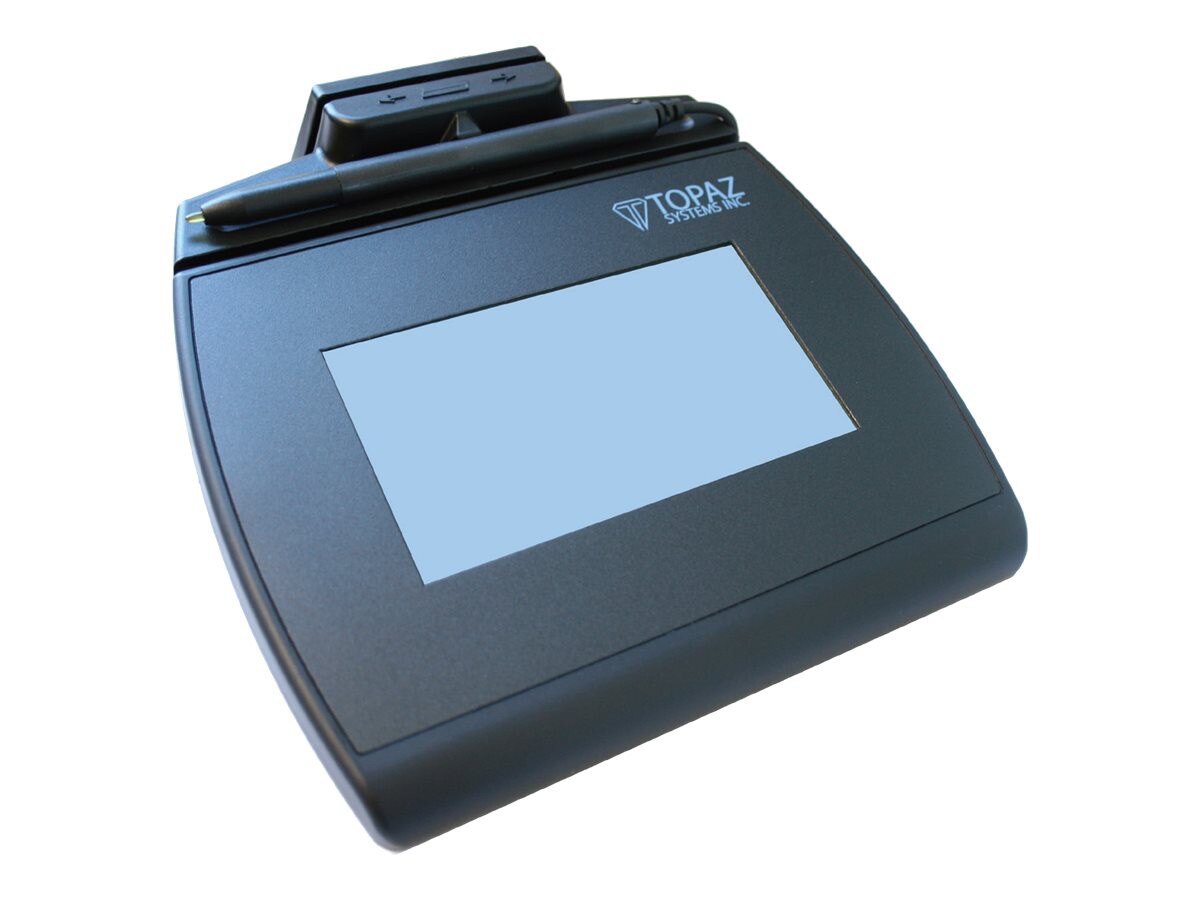 Topaz SignatureGem LCD 4x3 TM-LBK755 - signature terminal - serial