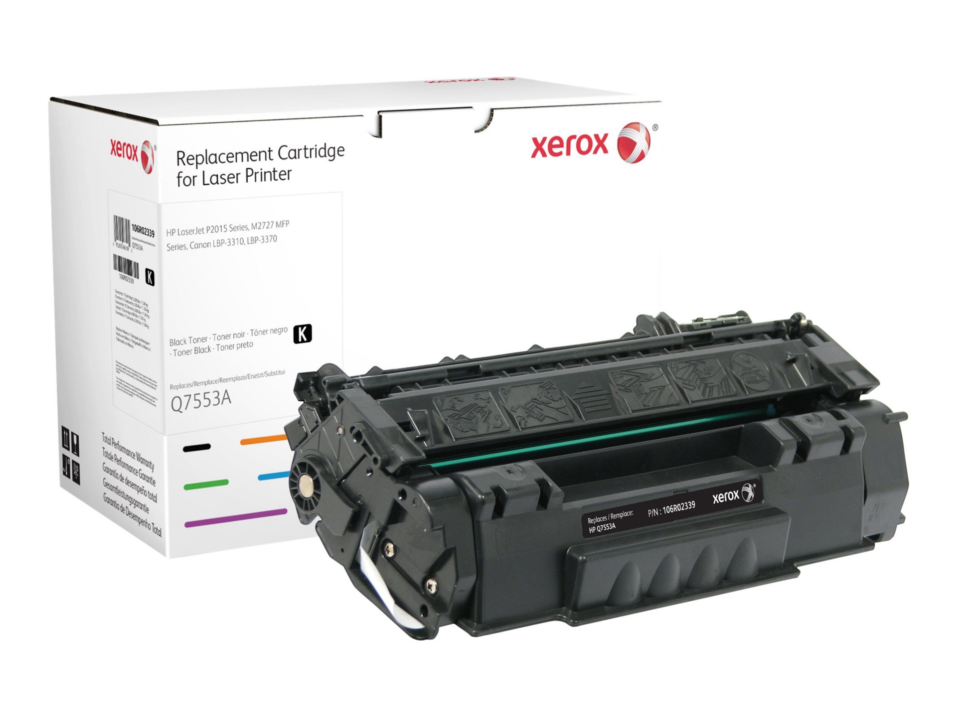 Xerox - black - toner cartridge (alternative for: HP Q7553A)