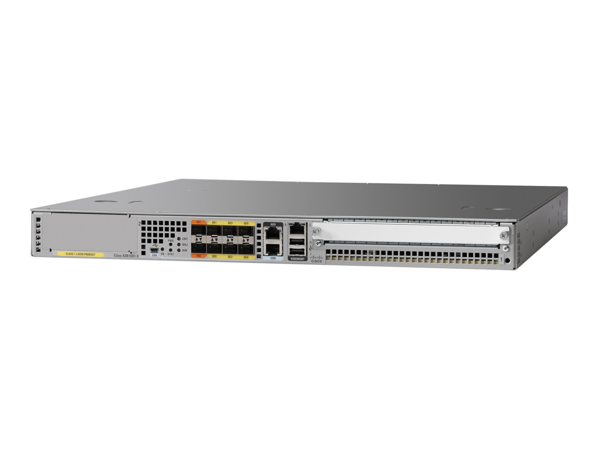 Cisco ASR 1001-X - router - rack-mountable - with Cisco ASR 1000 Series Embedded Services Processor, 20Gbps