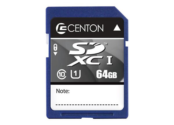 Centon MP Essential - flash memory card - 64 GB - SDXC UHS-I