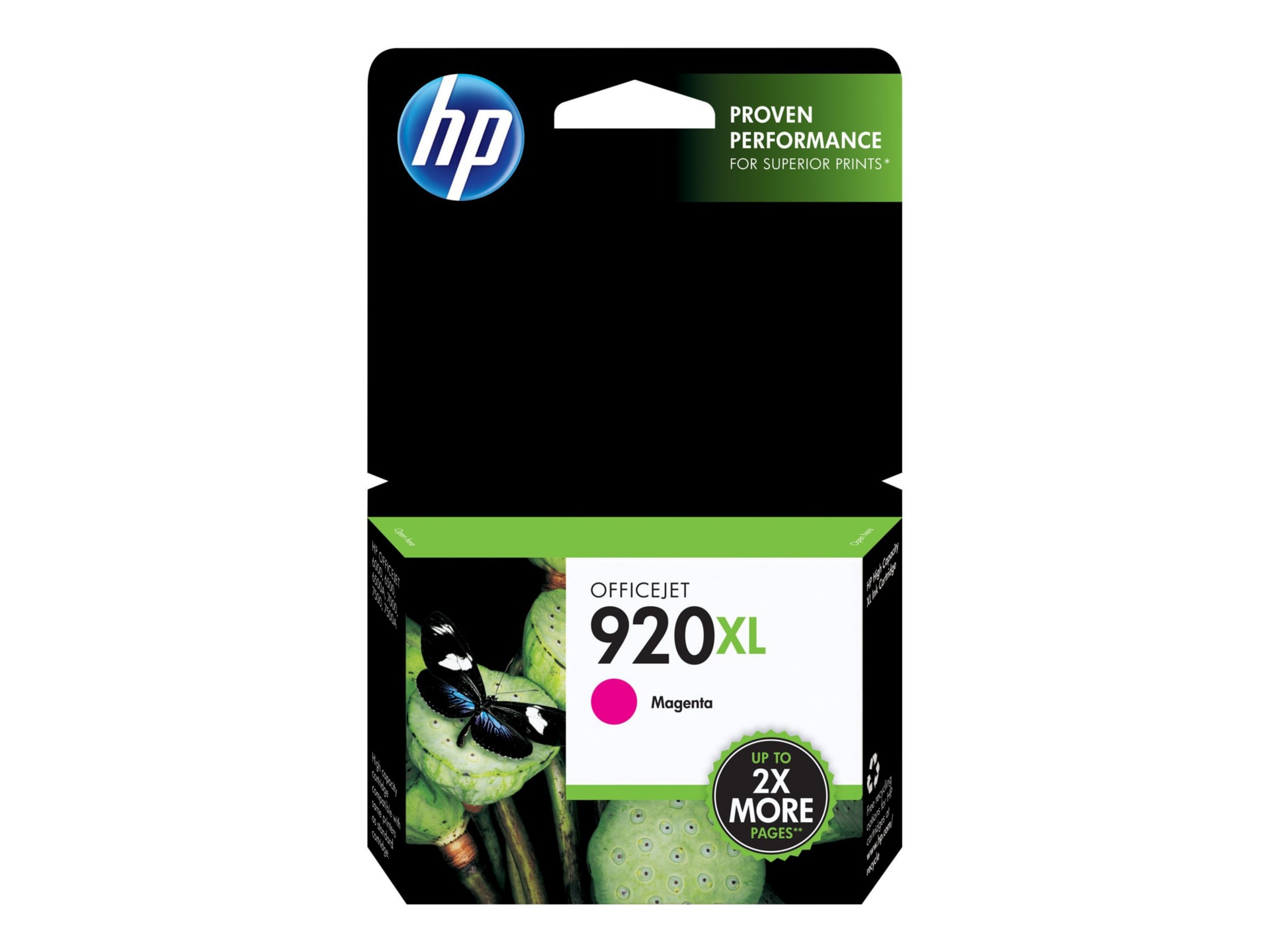 HP 920XL Original High Yield Inkjet Ink Cartridge - Magenta - 1 / Pack