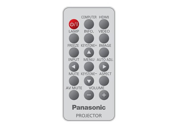 Panasonic projector remote control