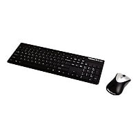 Fellowes Slimline Cordless Combo with Antimicrobial Protection - keyboard a