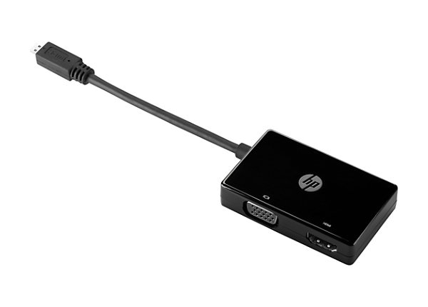 HP video / audio adapter - HDMI / VGA