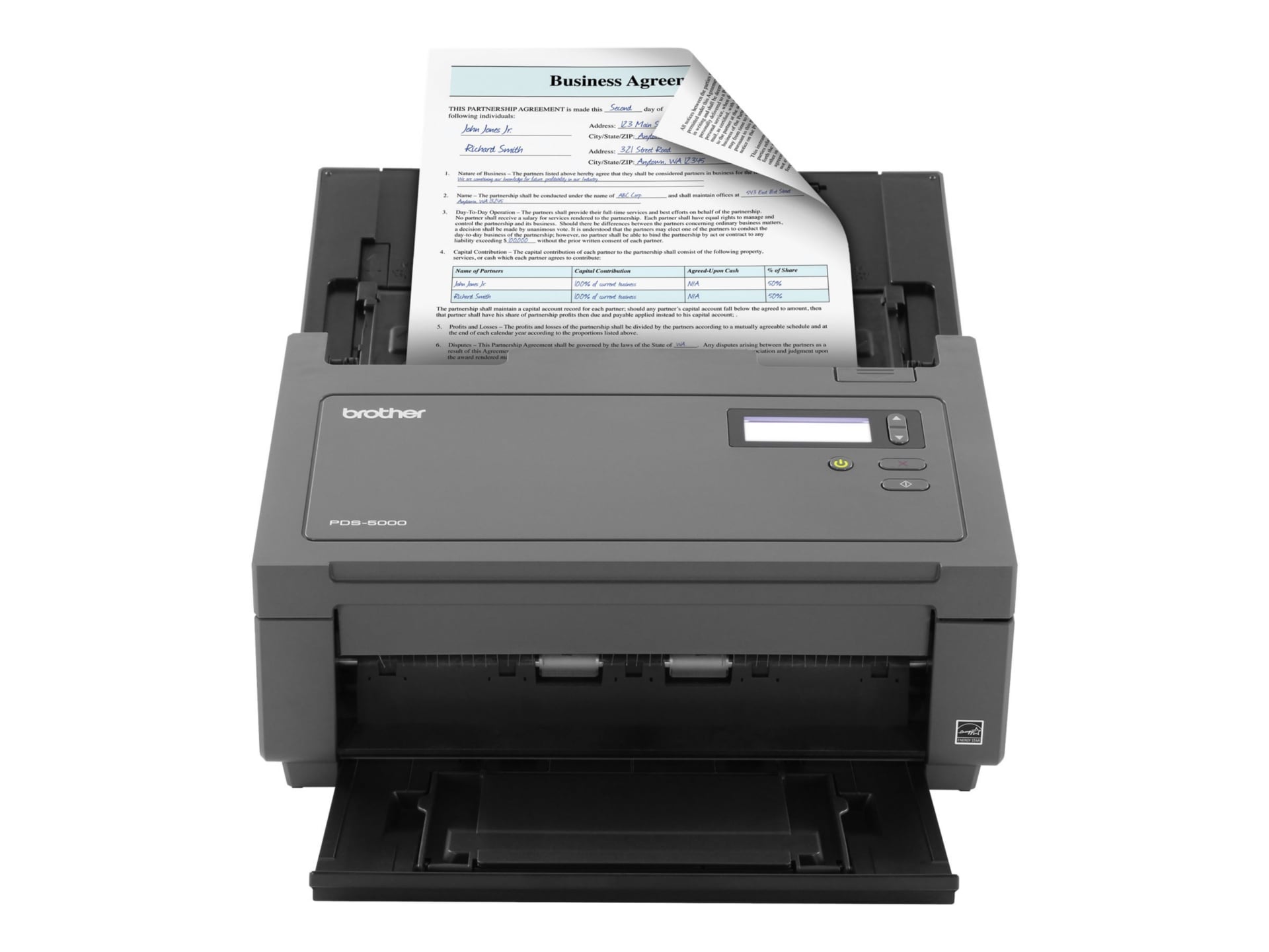 Brother PDS-5000 - document scanner - desktop - USB 3.0