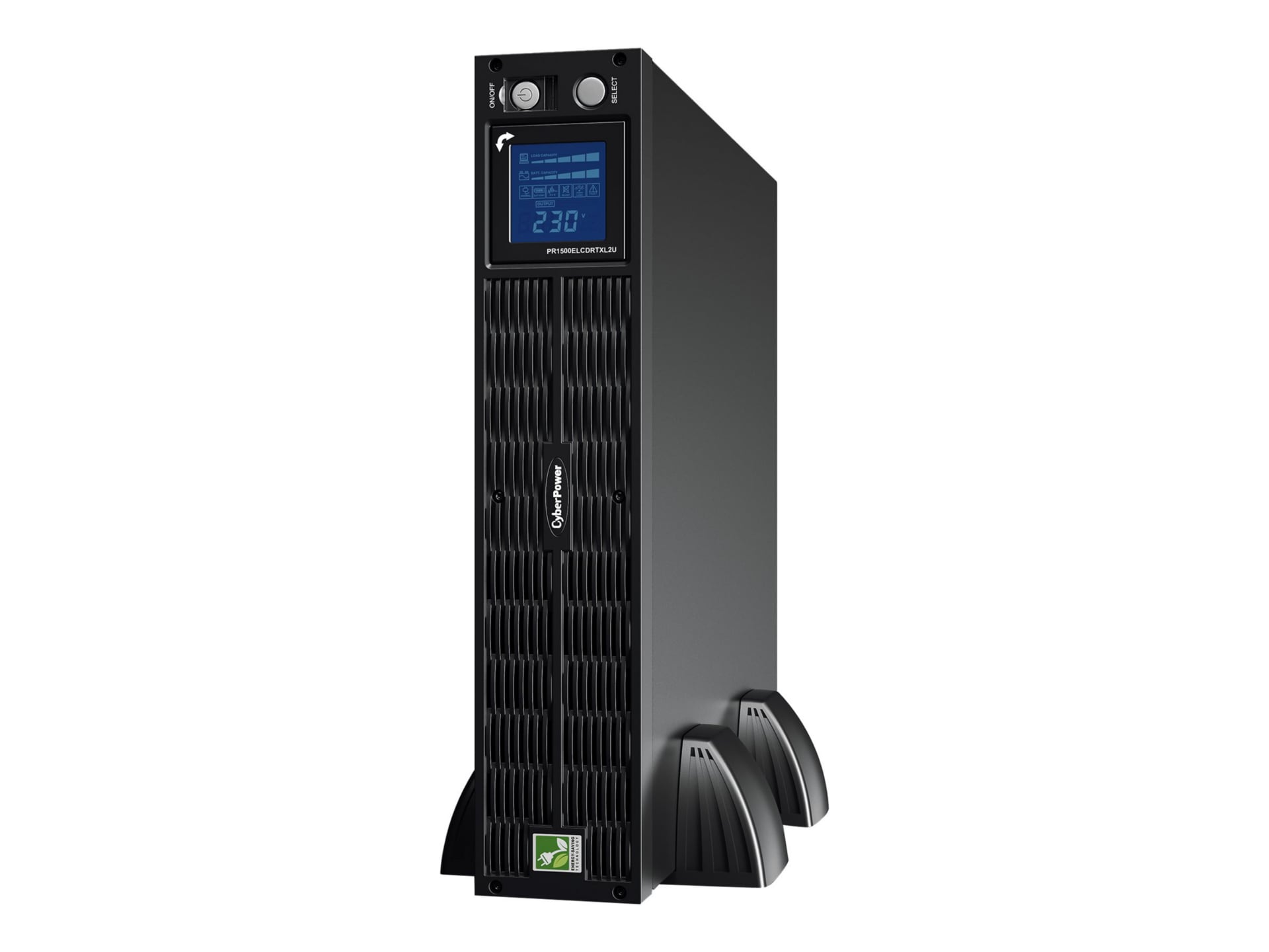 CyberPower Professional Rack Mount LCD Series PR1500ELCDRTXL2U - UPS - 1.125 kW - 1500 VA