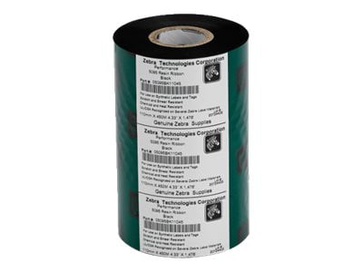 Zebra 5095 Resin - black - print ink ribbon refill (thermal transfer)