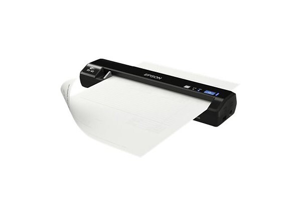 Epson WorkForce DS-40 - sheetfed scanner - portable - USB 2.0, Wi-Fi(n)