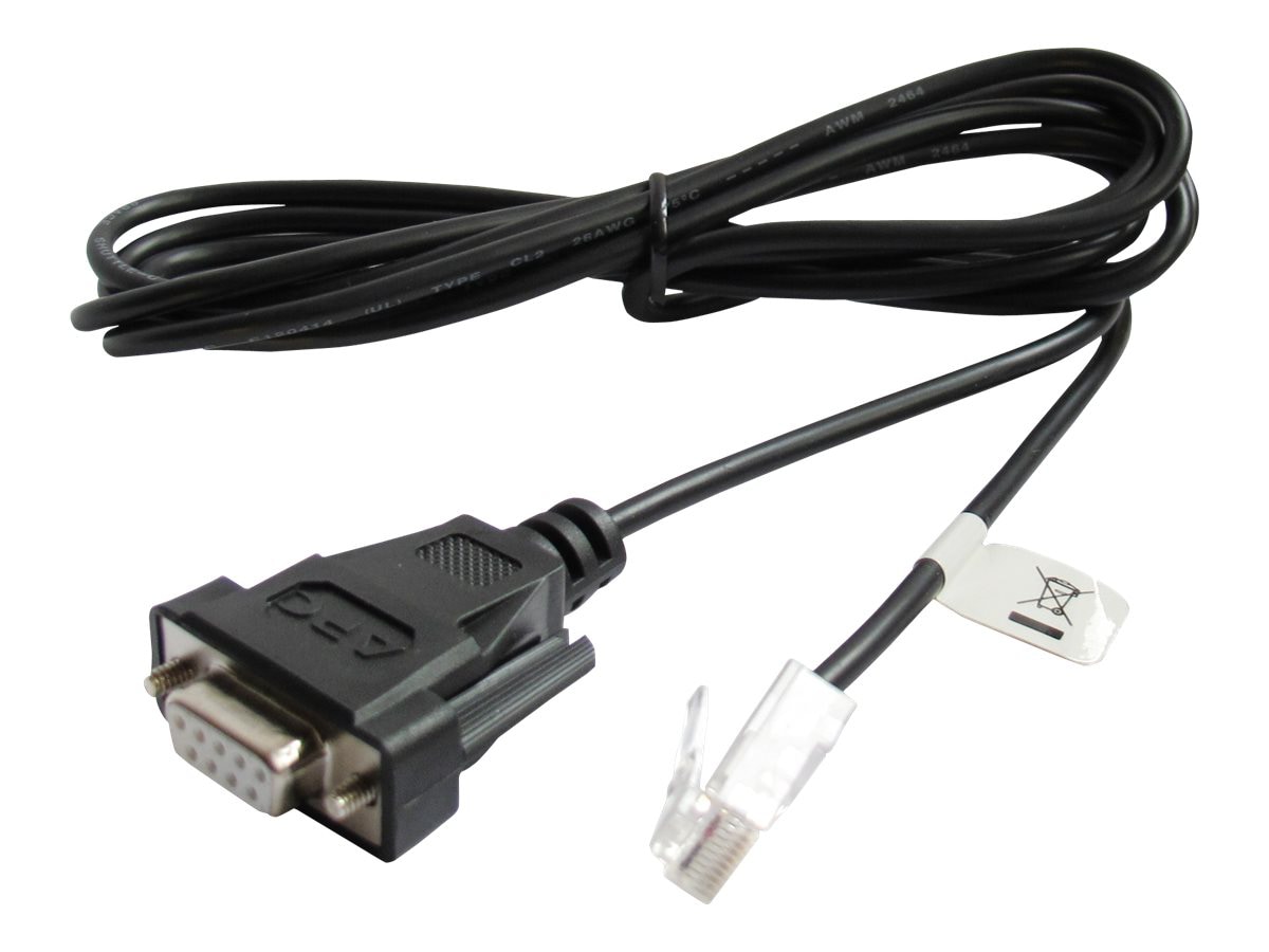 APC by Schneider Electric UPS Communications Cable Smart Signalling 6'/2m - DB9 to RJ45