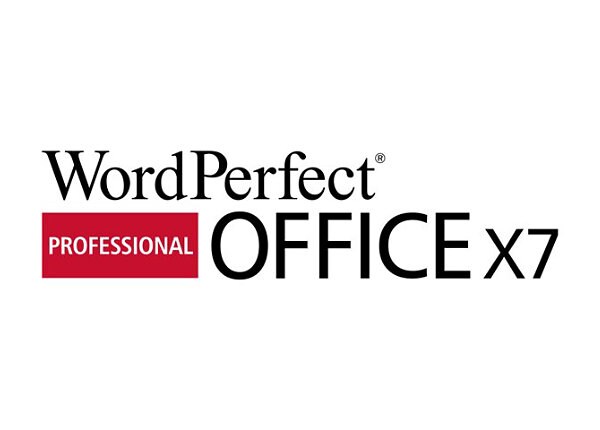 WordPerfect Office X7 Professional Edition - upgrade license