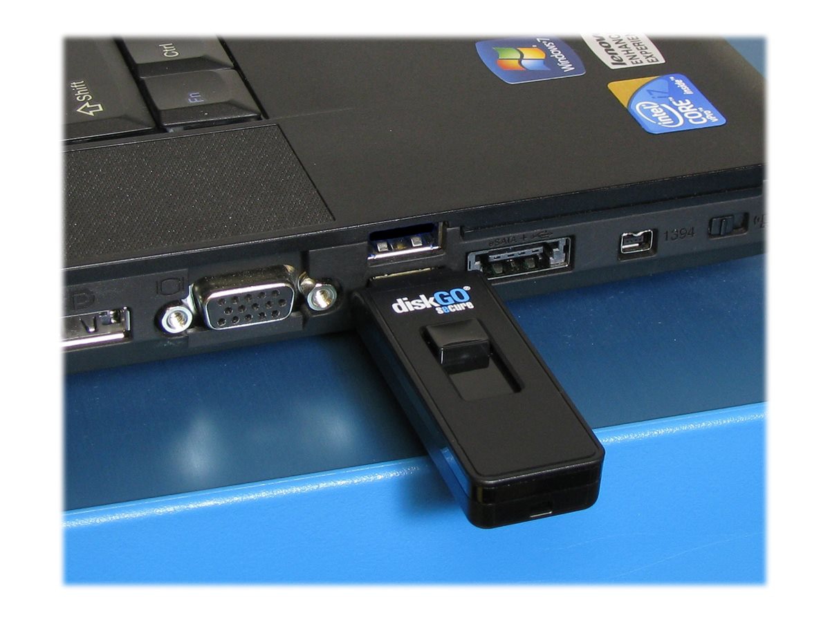 Thumbnail 3 of 3 for EDGE DiskGO Secure Pro - USB flash drive - 32 GB