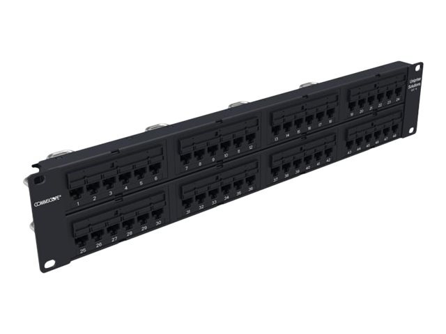 Uniprise UNP-U-610-2U-48 - patch panel - 2U - 19"