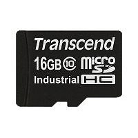 Transcend Industrial Temp SD100I - flash memory card - 16 GB - microSD