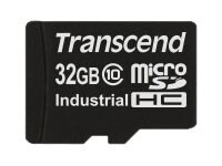Transcend Industrial Temp SD100I - flash memory card - 32 GB - microSD