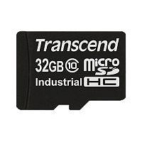 Transcend Industrial Temp SD100I - flash memory card - 32 GB - microSD