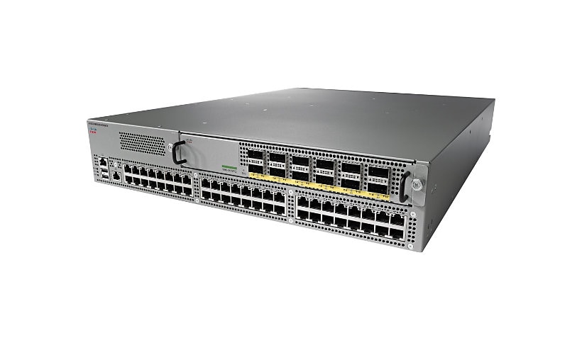 Cisco Nexus 9396TX - switch - 48 ports - managed - rack-mountable - with 8