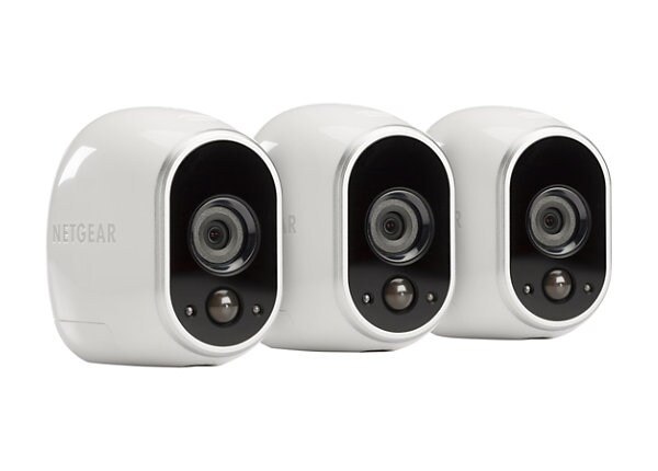 Arlo Smart Security 3 HD Camera Security System, Indoor/Outdoor (VMS3330)
