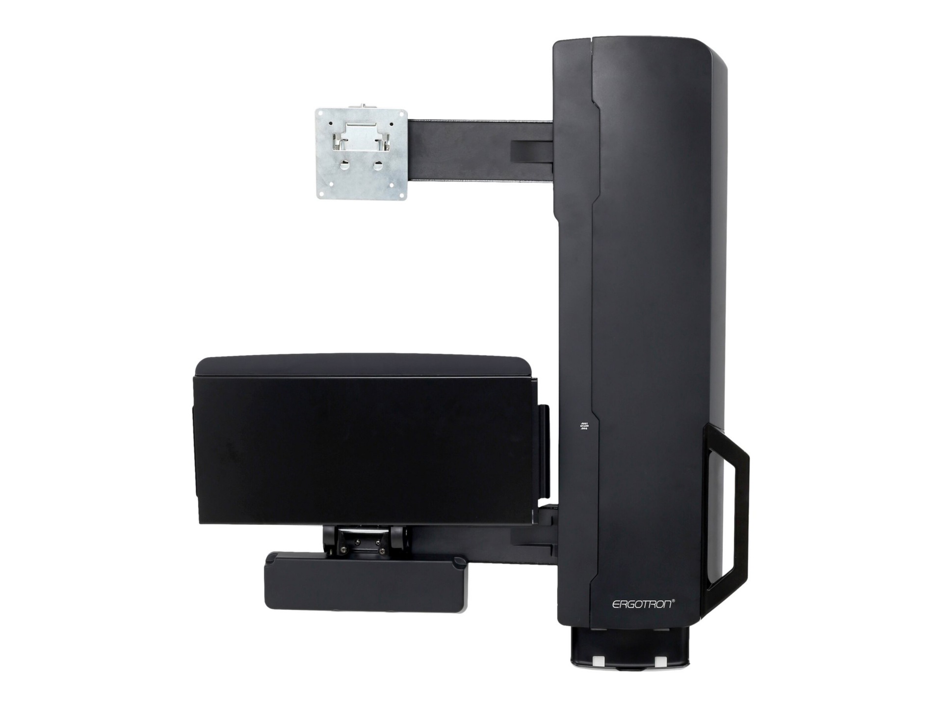 Ergotron StyleView Sit-Stand Vertical Lift, High Traffic Area mounting kit - for LCD display / keyboard / mouse -
