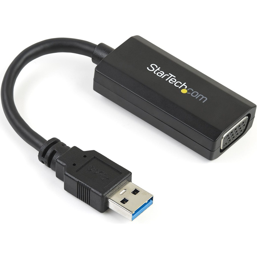 Black USB 3.0 to VGA Adaptor