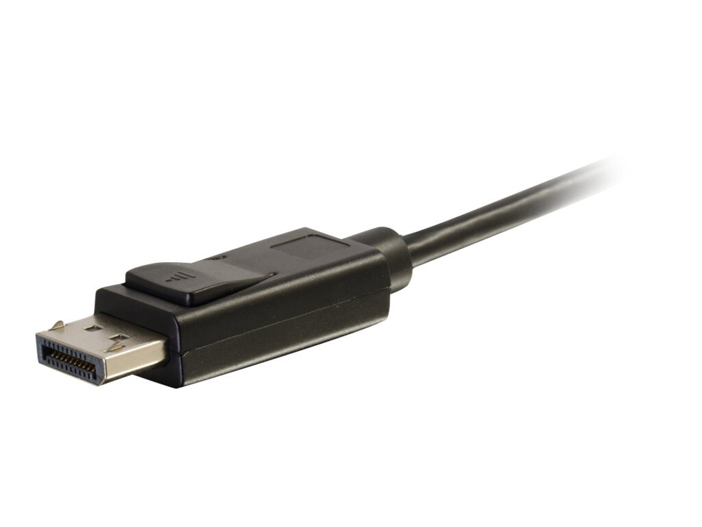 Thumbnail 3 of 4 for C2G 6ft 4K Mini DisplayPort to DisplayPort Cable - 4K 30Hz - Black - M/M