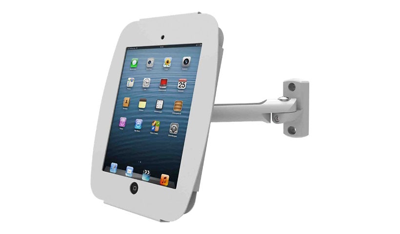 Compulocks Space Swing Arm iPad Mini Wall Mount White - mounting kit - for