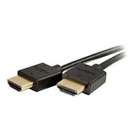 C2G Plus Series 2ft High Speed HDMI Cable with Low Profile Connectors - 4K