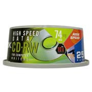 TDK 10X CD-RW Media 25-pack