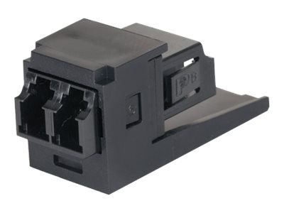 Panduit MINI-COM LC Sr./Sr. Fiber Optic Adapter Module - modular insert