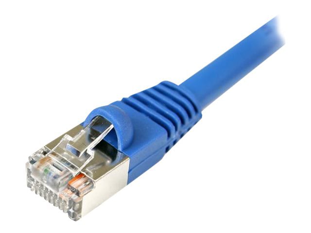 StarTech.com 25 ft CAT5e Cable - Blue Ethernet Cord - Shielded - UTP