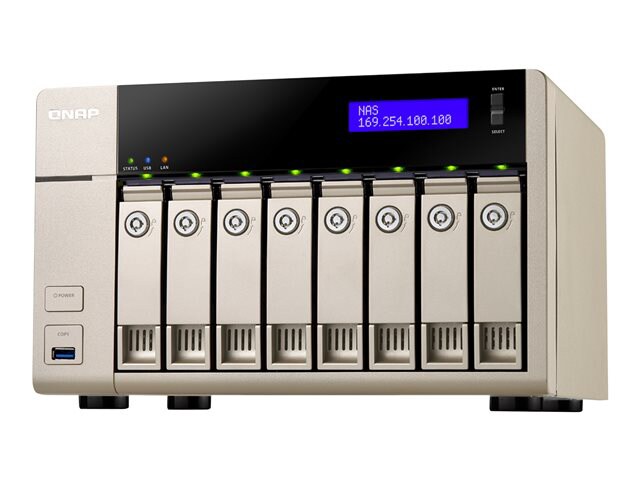 QNAP TVS-863+ Turbo NAS - NAS server - 0 GB