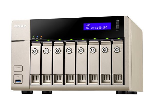 QNAP TVS-863+ Turbo NAS - NAS server - 0 GB