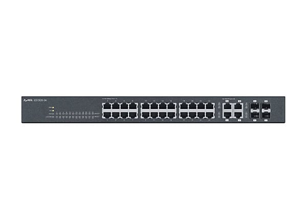 Zyxel GS1920-24 - switch - 24 ports - smart - rack-mountable