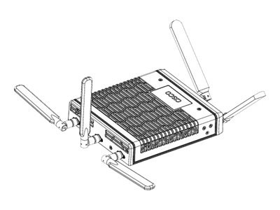 Cisco 819 Secure Hardened Router with SMS/GPS and Dual WiFi Radio - wireles