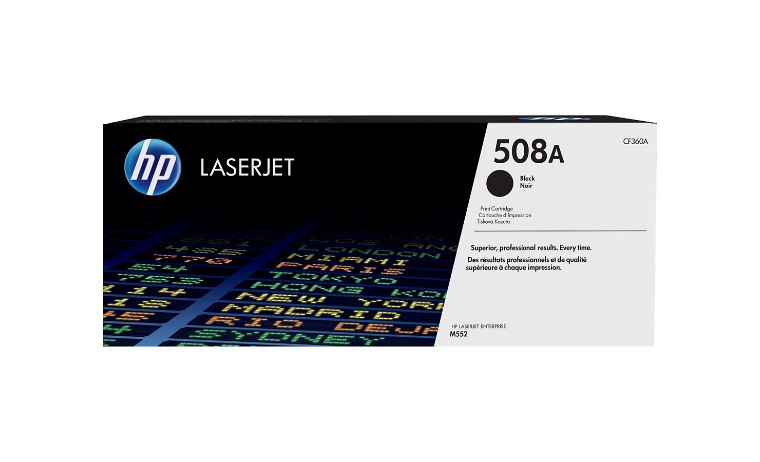 G760 純正トナーカートリッジ HP 508A 黒色 CF360A HP 508A (CF360A) Original Laser Toner Cartridge - Single Pack