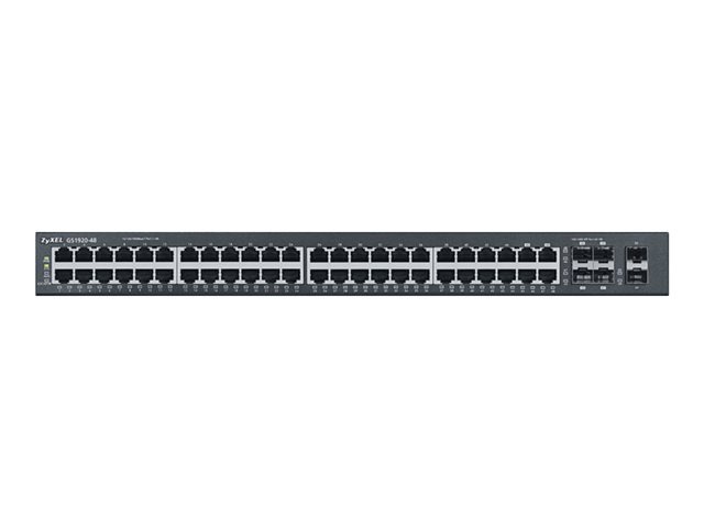 Zyxel GS1920-48 - switch - 48 ports - smart - rack-mountable