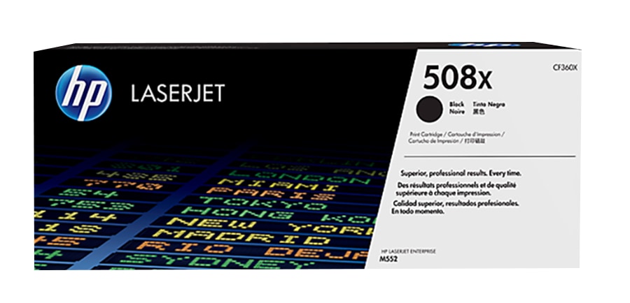 HP 508X High Yield Toner Cartridge - Black