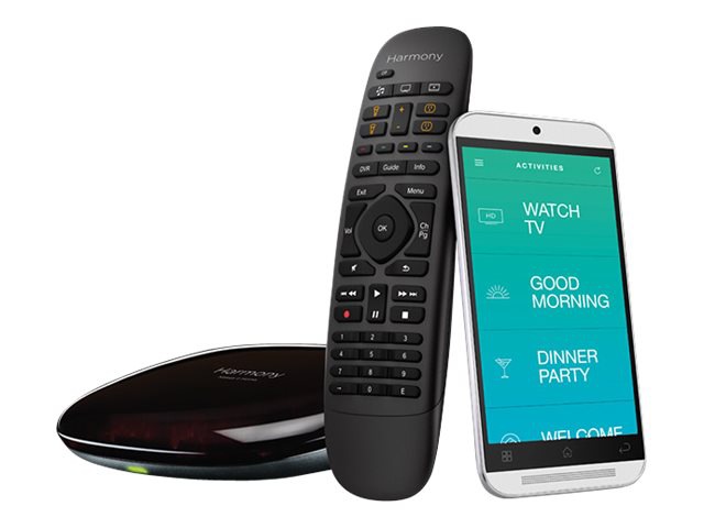 Logitech Harmony Home Control universal remote control - black
