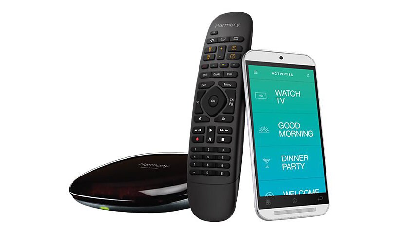 Logitech Harmony Home Control universal remote control - black