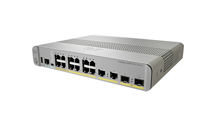 Cisco Catalyst 3560CX-8PC-S - switch - 8 ports - managed