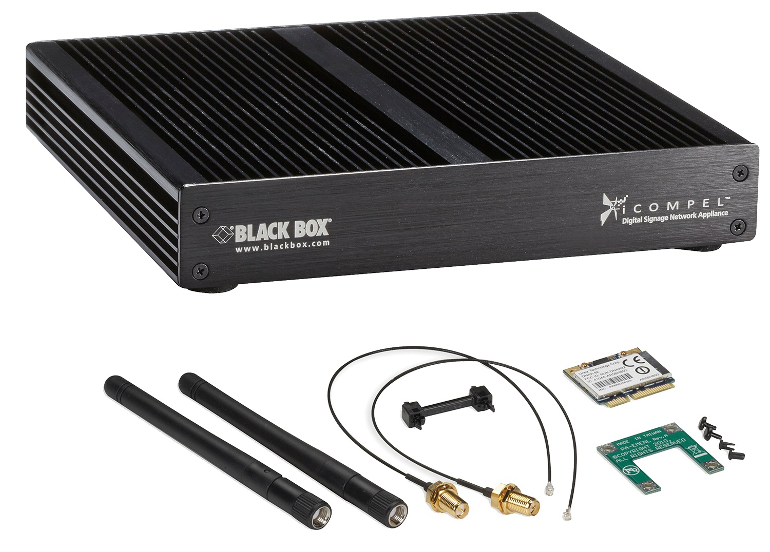 Black Box iCOMPEL V Series Digital Signage Subscriber - Fanless