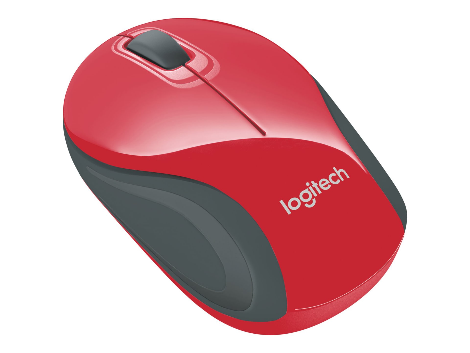 Logitech M187 - mouse - 2.4 GHz - red - 910-002727 - Mice