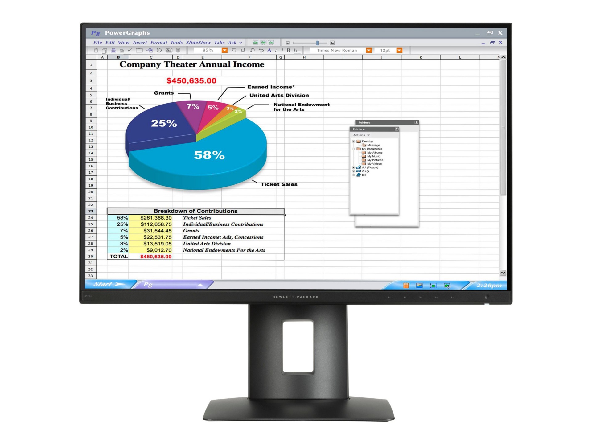 HP Z24n - LED monitor - 24"