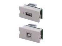 Hubbell iSTATION 110 - flush mount faceplate