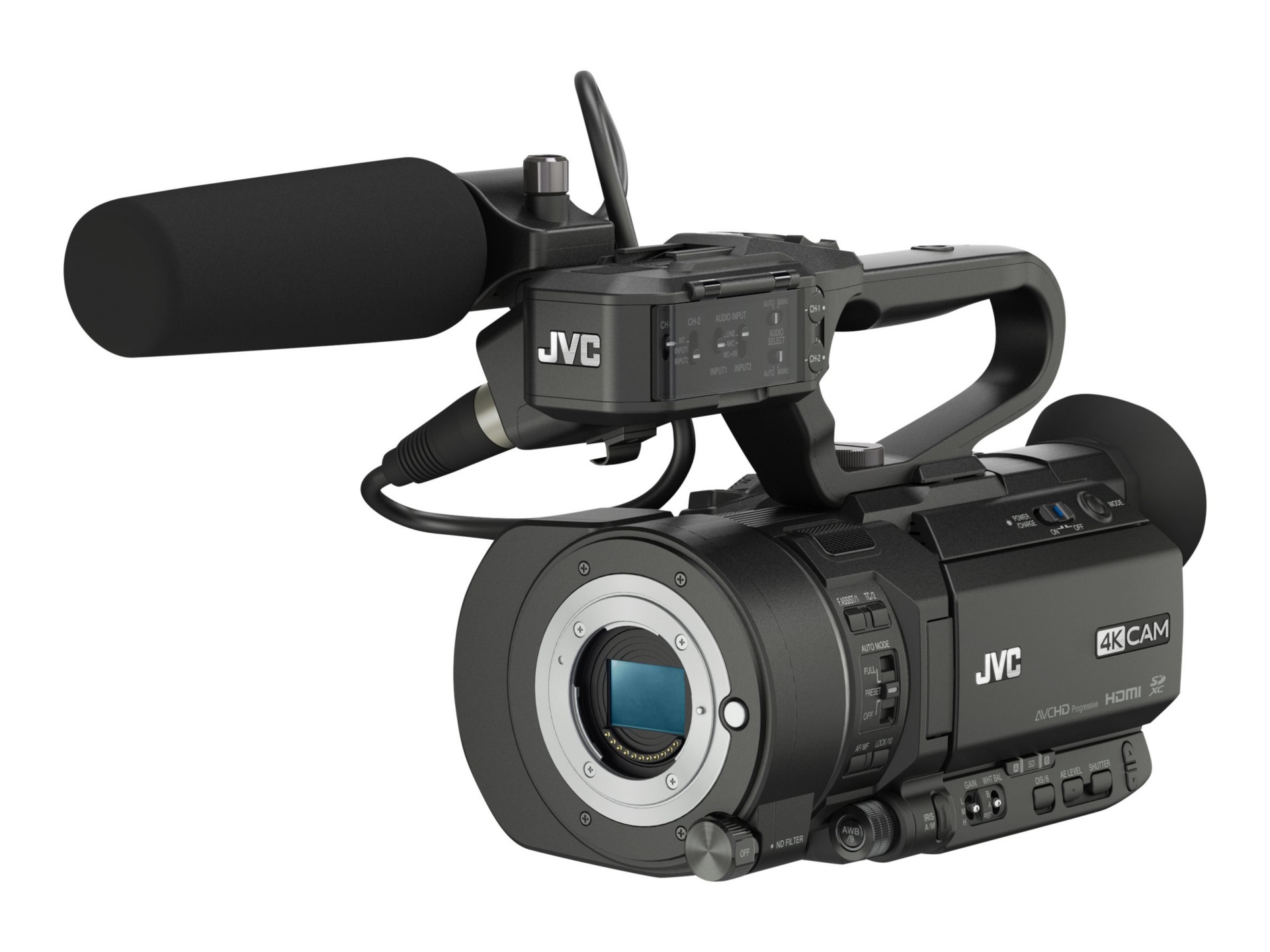 JVC ProHD GY-LS300 - camcorder - body only - storage: flash card