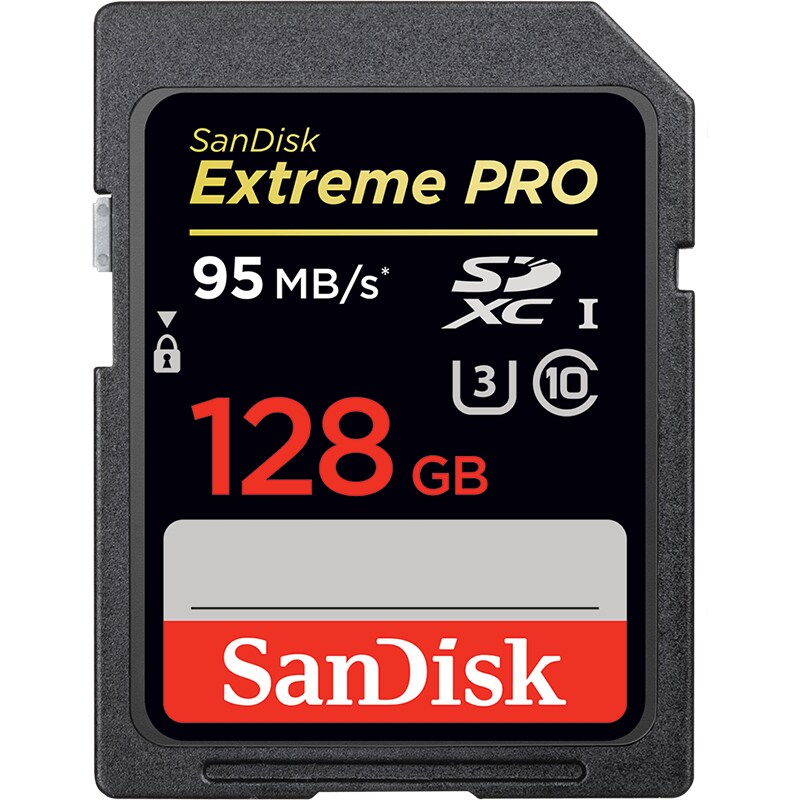 SanDisk 128 GB Extreme Pro SDXC UHS-I Memory Card