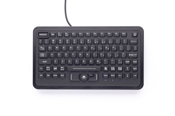 Thumbnail 2 of 3 for IKEY NEMA4X BACKLIT KB W/HULA