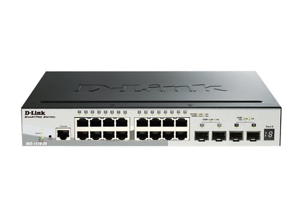 DLINK SMPRO 16P GB SWITCH 2 SFP